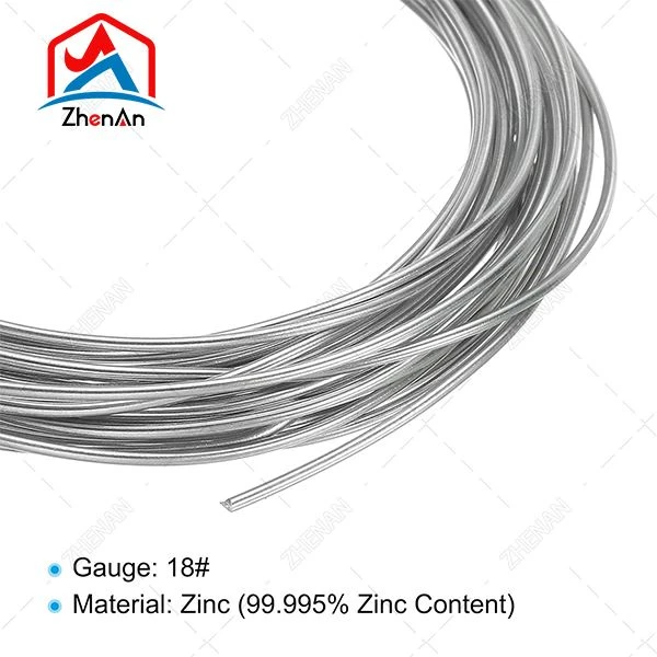 99.995% Pure Zinc Wires